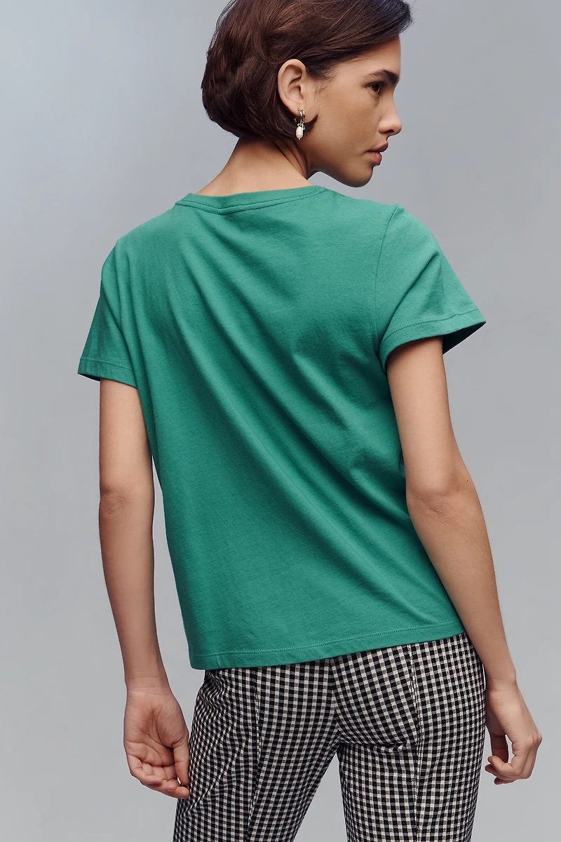 The Evelyn Perfect Cotton Tee by Maeve