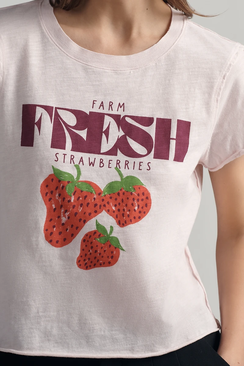 Maeve Cotton Farm Fresh Graphic Tee