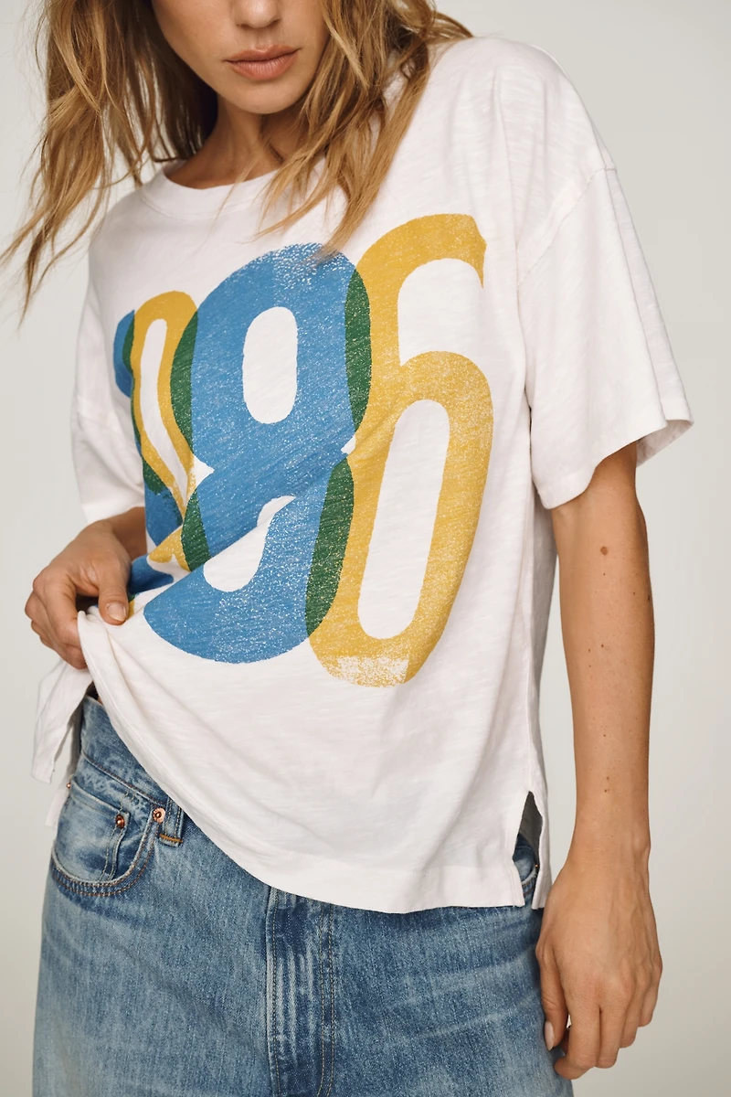 Pilcro 1986 Cotton Graphic Tee