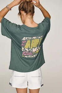 Pilcro Cotton Art Festival Graphic Tee