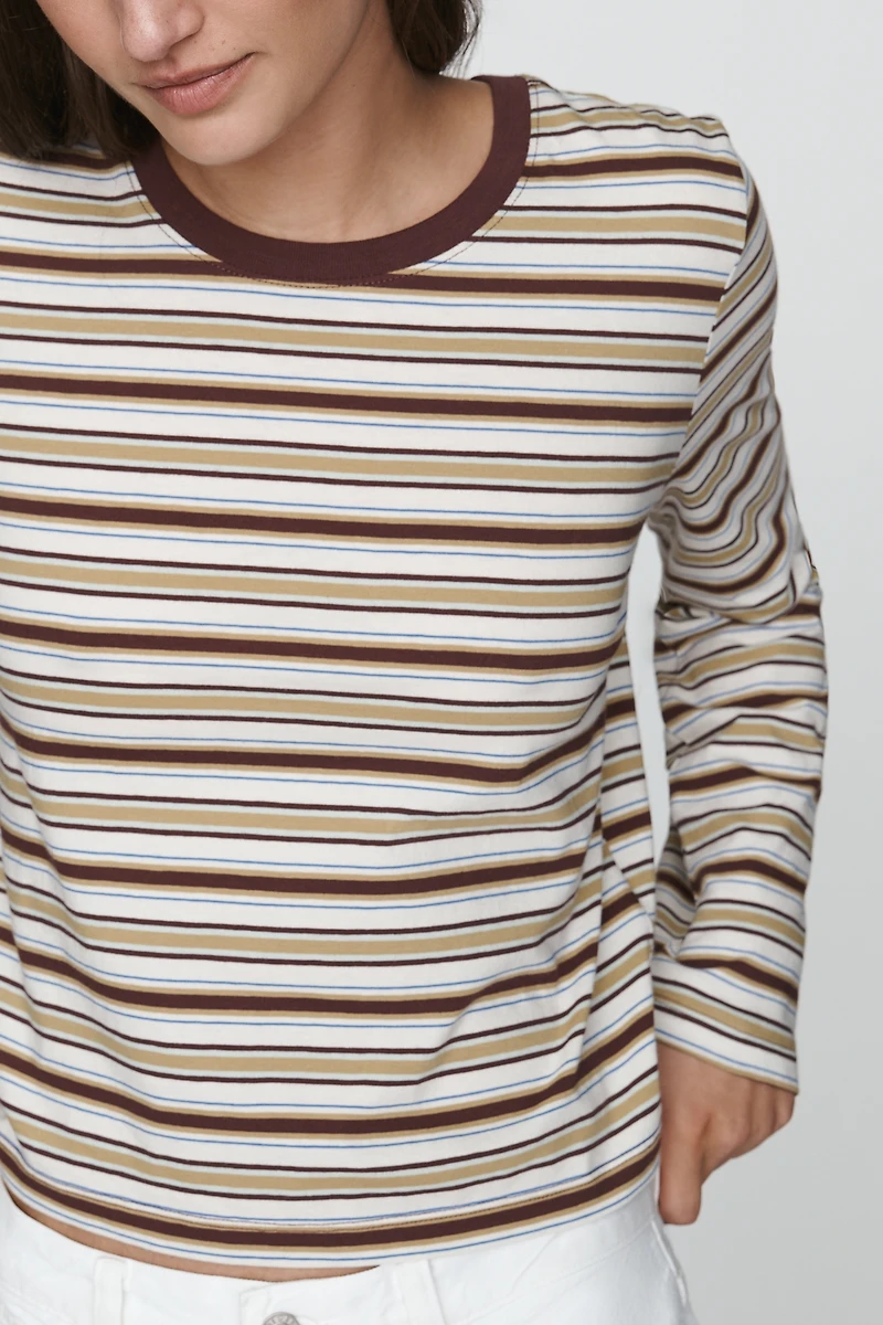 By Anthropologie Evelyn 100% Cotton Everyday Top