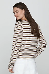 By Anthropologie Evelyn 100% Cotton Everyday Top