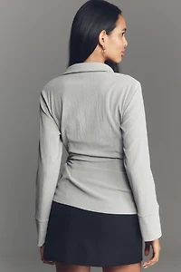 By Anthropologie Hardware Wrap Top