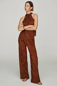 Maeve Asymmetric Mock-Neck Tank