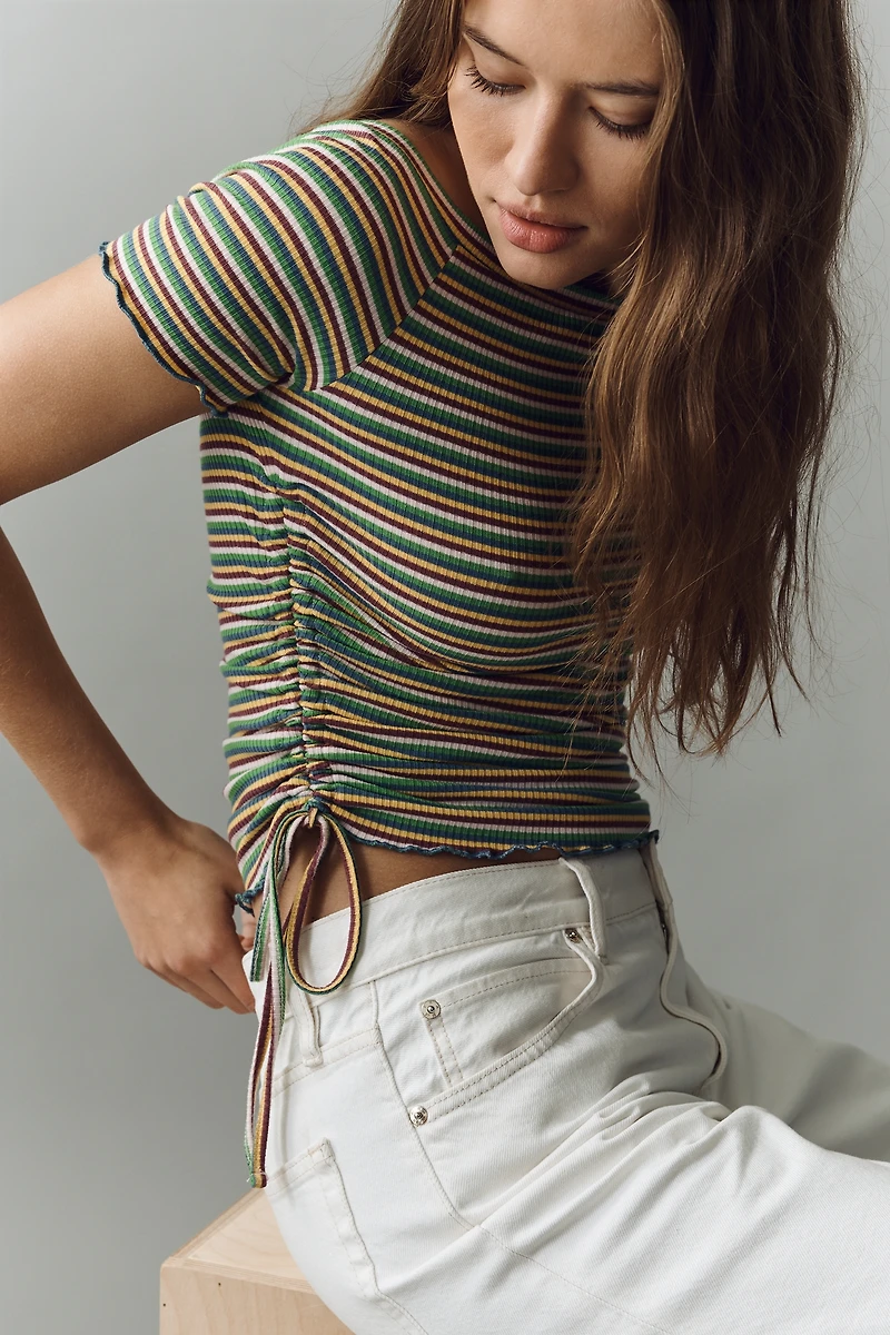 Pilcro Cinched Tee
