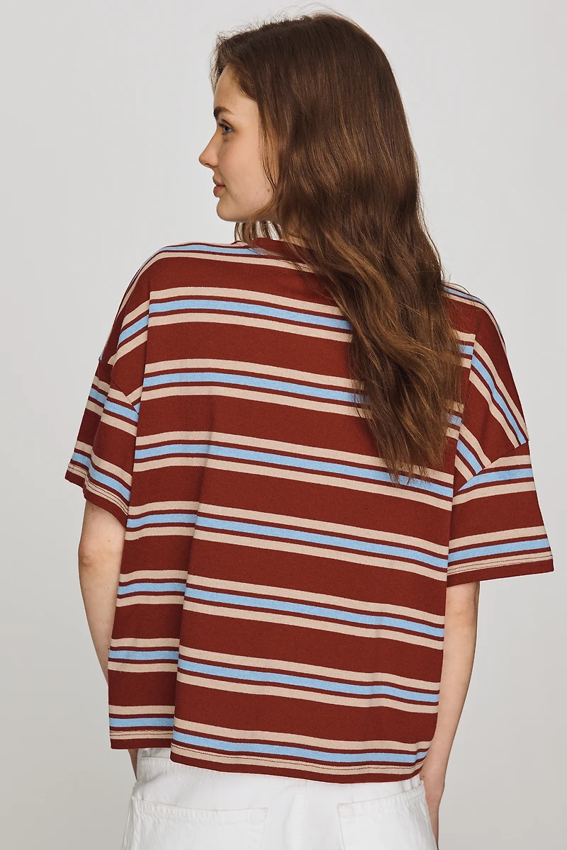 Pilcro Crochet Pocket Tee