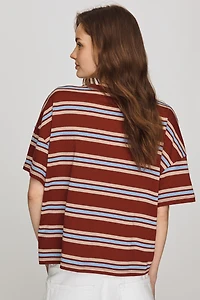 Pilcro Crochet Pocket Tee