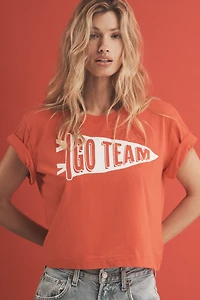 The Corey Short-Sleeve Game Day Boxy Tee by Maeve