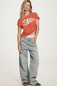 The Corey Short-Sleeve Game Day Boxy Tee by Maeve
