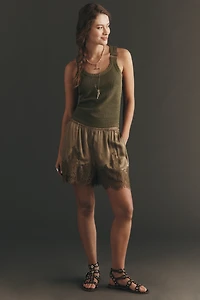 Pilcro Cotton Tank Top