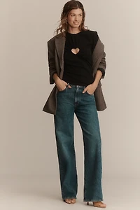 By Anthropologie Heart Cutout Tee