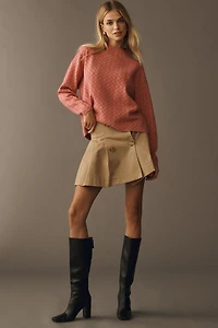 The Carys Mock-Neck Sweater by Maeve