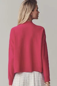 The Alani Cashmere Mock-Neck Sweater by Pilcro