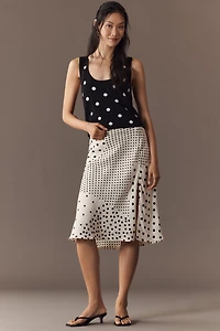 English Factory Polka Dot Sweater Tank