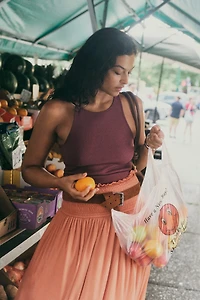 By Anthropologie Cut-In Sweater Tank