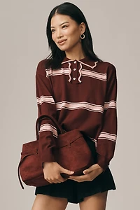 Design History x Maeve Scallop-Collar Sweater