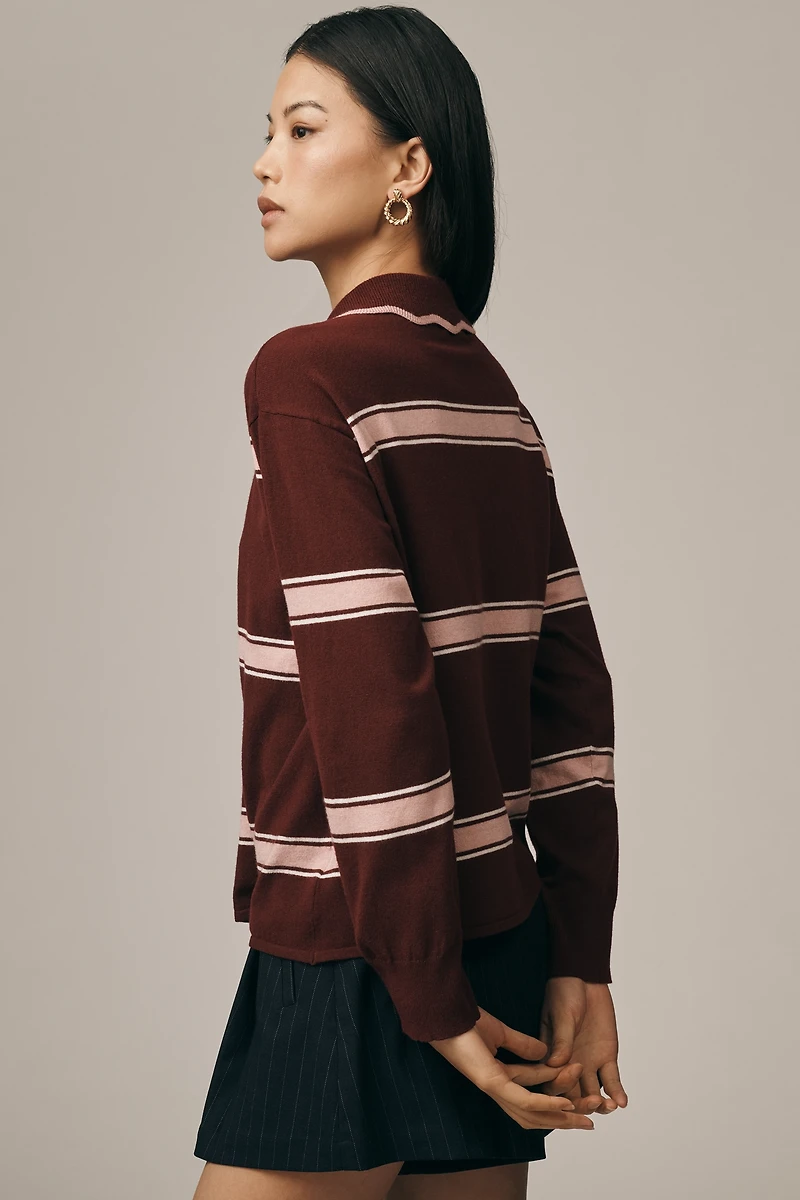 Design History x Maeve Scallop-Collar Sweater