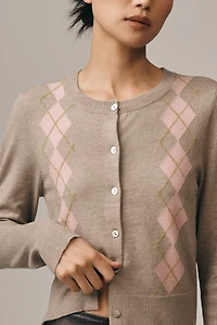 Design History x Maeve Argyle Cardigan Sweater
