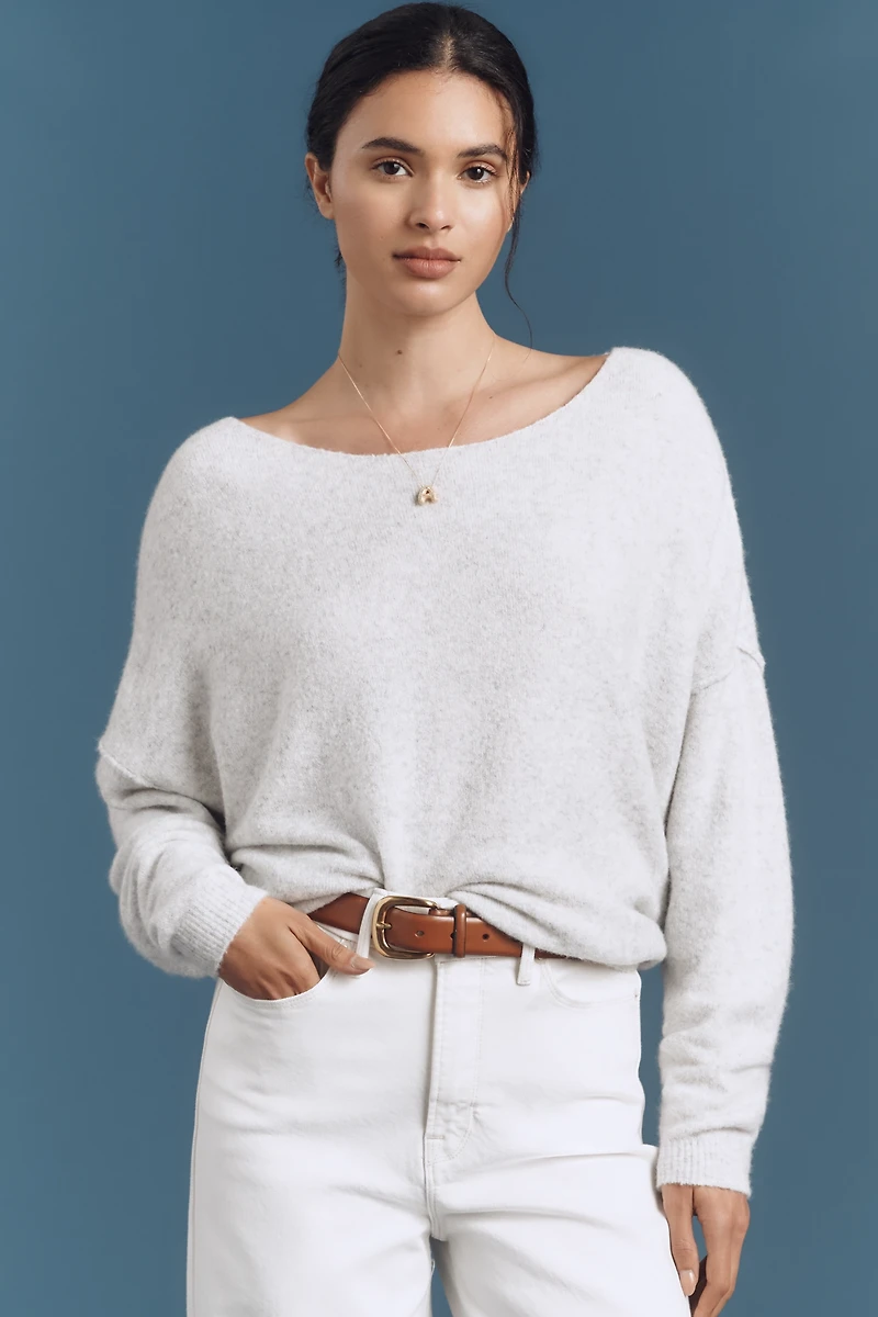 American Vintage Damsville Boat-Neck Relaxed Sweater