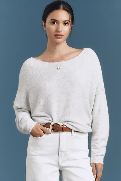 American Vintage Damsville Boat-Neck Relaxed Sweater