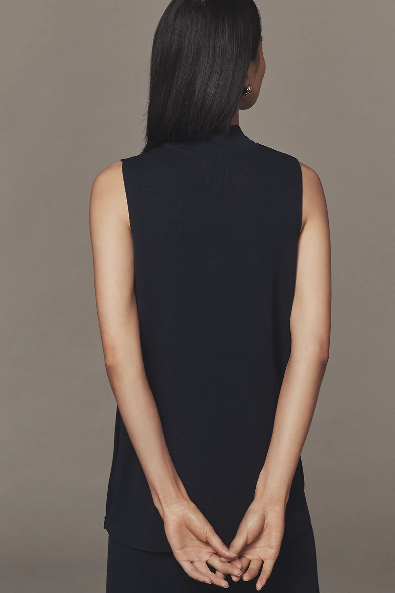Maeve Side-Button Sweater Tank Top