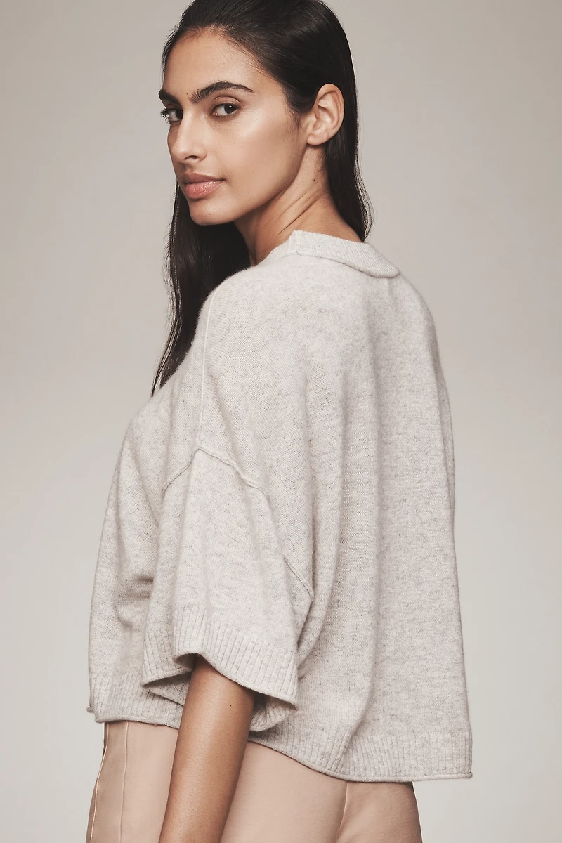 The Goldie Crew-Neck Cashmere Sweater