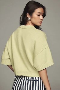 The Goldie Cotton Crew-Neck Sweater