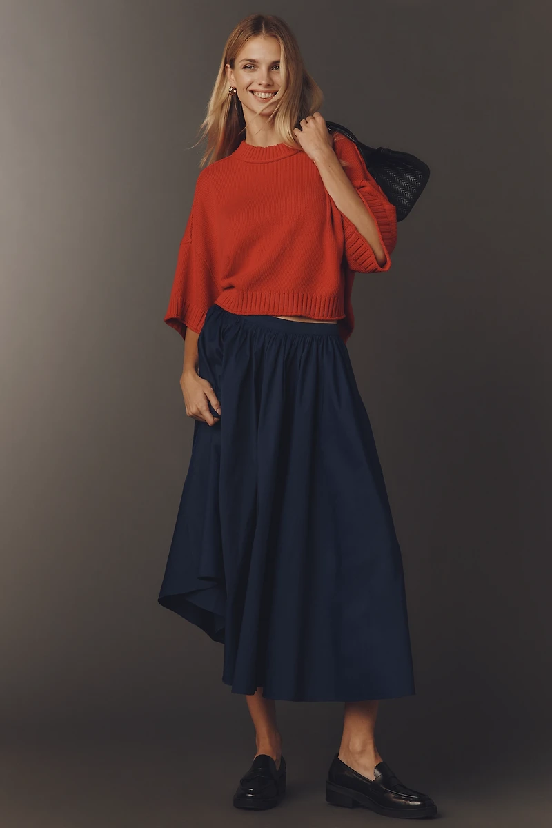 The Goldie Cotton Crew-Neck Sweater