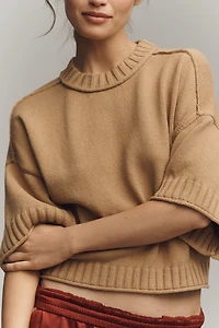 By Anthropologie Goldie 100% Cotton Sweater