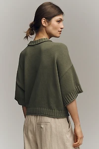 The Goldie Cotton Crew-Neck Sweater