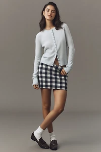 Maeve Crew-Neck Cashmere Cardigan Sweater