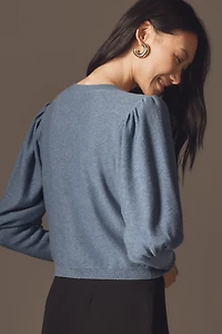 By Anthropologie Lightweight Cotton Cardigan Sweater