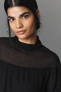 Maeve Twofer Cashmere Wool Blend Sweater