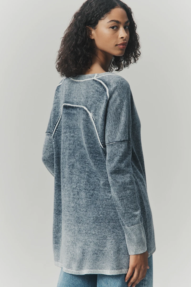 Pilcro Cashmere Cardigan Sweater