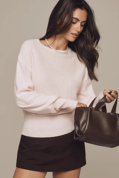 By Anthropologie Brushed Cashmere Sweater