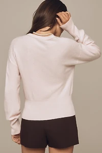 By Anthropologie Brushed Cashmere Sweater