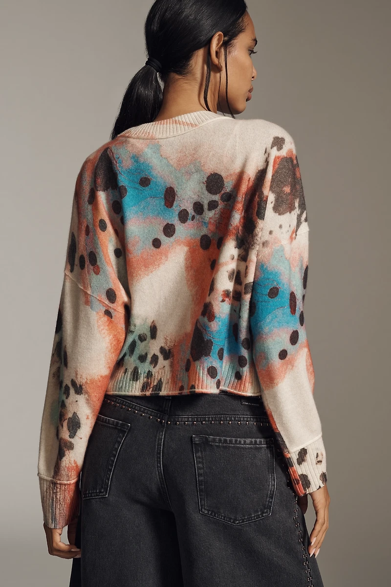 By Anthropologie Cashmere Crew-Neck Sweater