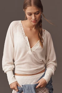 By Anthropologie Wool Cashmere Sweater