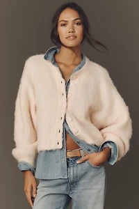 Pilcro Brushed Cardigan Sweater