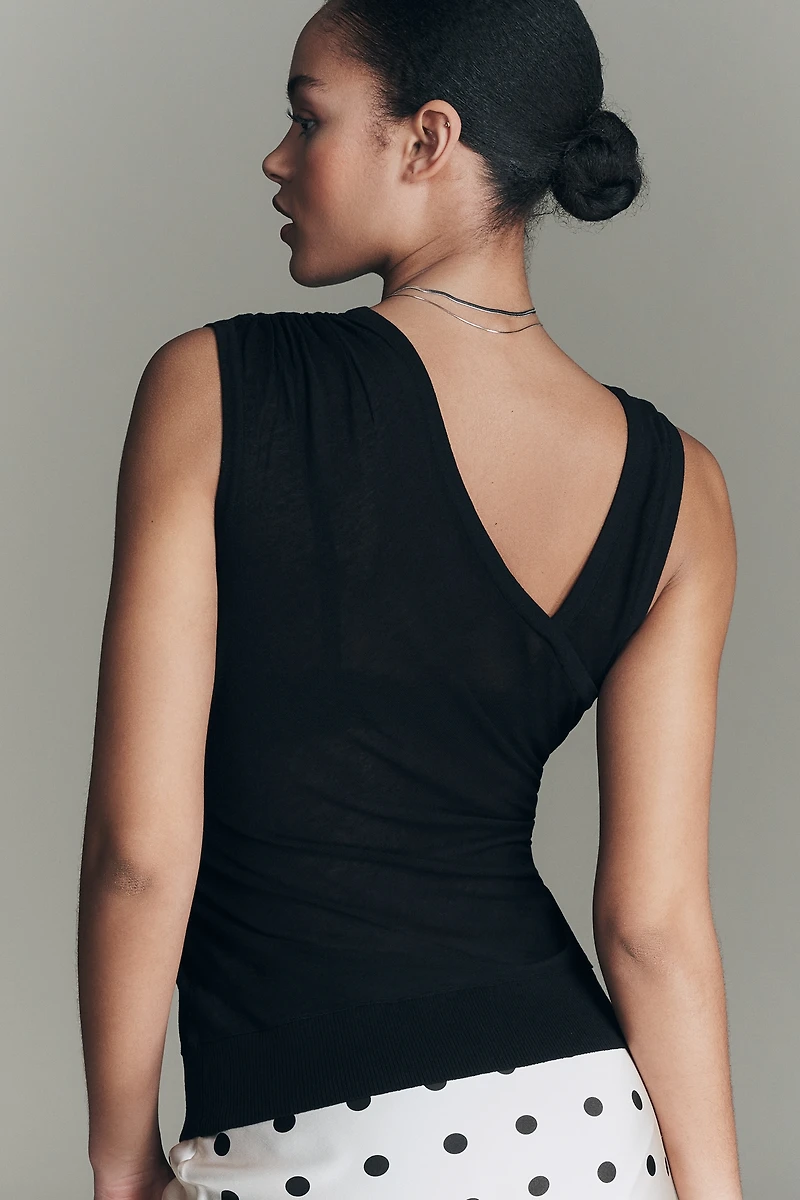 Maeve Sleeveless Twist Sweater Tank