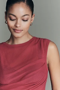 Maeve Sleeveless Twist Sweater Tank