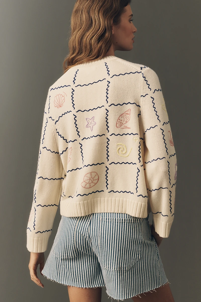 Chinti & Parker Wool Cashmere Shell Sweater
