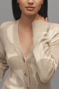 Marimekko Kumma Unikko Wool Cardigan Sweater