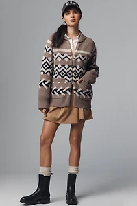 Barbour Klara Knitted Zip Cardigan Sweater