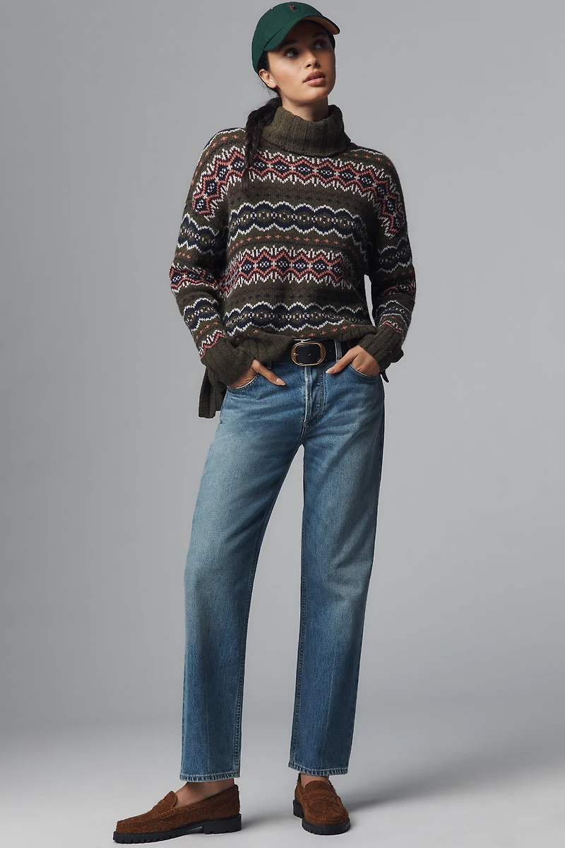 Barbour Helen Fairisle Turtleneck Sweater