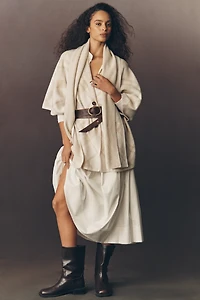 Barbour Vienna Knitted Cape Cardigan Sweater