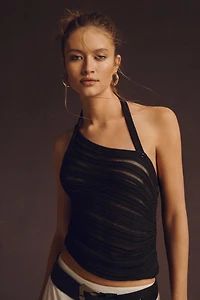 By Anthropologie Asymmetric Sweater Tank