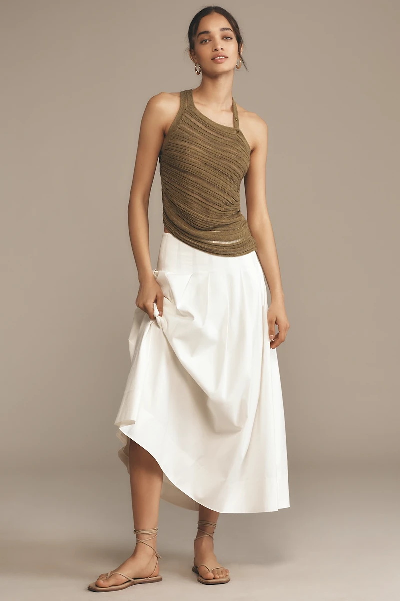 By Anthropologie Asymmetric Sweater Tank