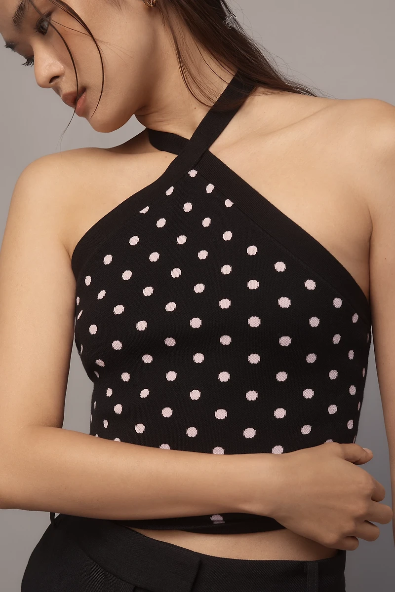 Maeve Knit Halter Tank Top