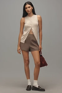 By Anthropologie Cashmere Blend Cardigan Sweater Tank